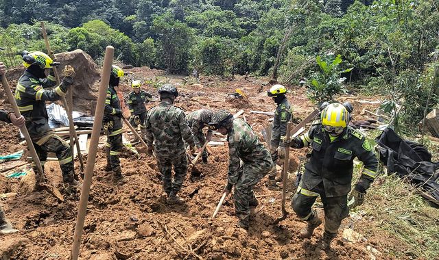 Colombia: Death toll rises to 34 after mudslide covers highway - Vimarsana News