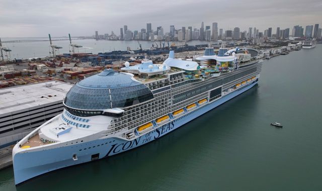 Icon Of The Seas: World's Largest Cruise Ship Sets Sail