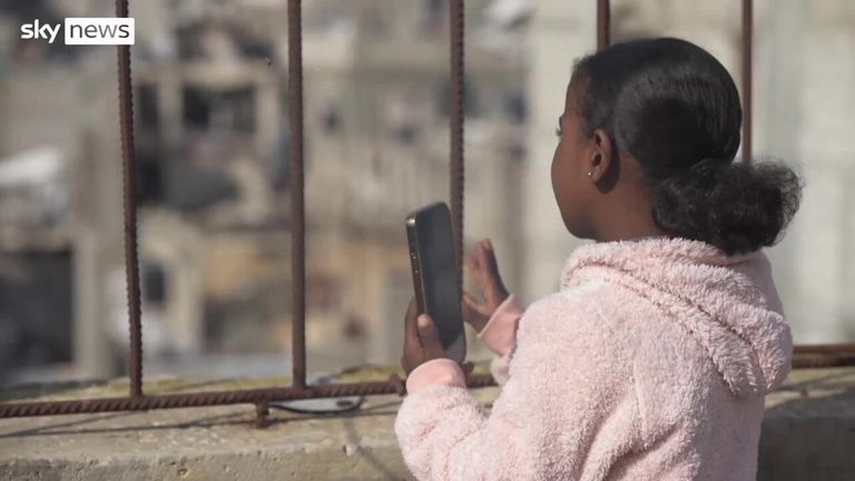 “My dream is to be a young journalist, so that I can deliver the voices of the Palestinian children to the world,” Lama says