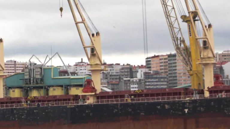 "Legitimate targets" - the warning - to Britain and America - from Yemen's Houthi rebels - as one of their missiles hits a U.S. cargo ship