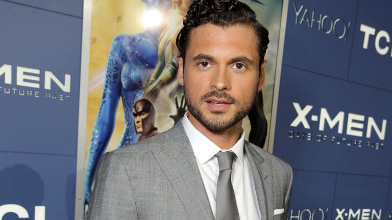Adan Canto at the Twentieth Century Fox global premiere of  X-Men: Days of Future Past  in 2014
Pic:AP