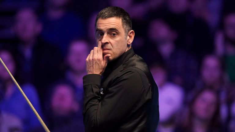 Ronnie O'Sullivan says Alexandra Palace is 'disgusting' | UK News | Sky News