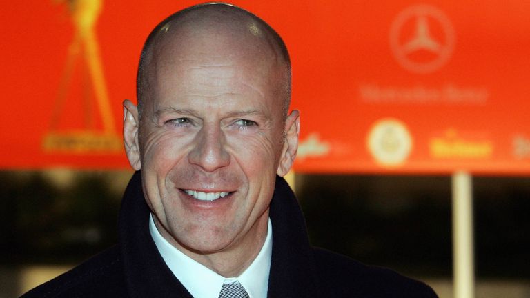 Pic: AP
(dpa) - US actor Bruce Willis (&#39;Oceans Twelve&#39;) arrives for the &#39;Golden Camera&#39; awards ceremony in Berlin, Germany, 9 February 2005. Willis received a &#39;Golden Camera&#39; award in the international film category. The annual prize by German TV and cinema magazine &#39;Hoerzu&#39; (listen) was awarded for the 40th time. About 1,200 celebrities were invited to the gala. Photo by: Soeren Stache/picture-alliance/dpa/AP Images