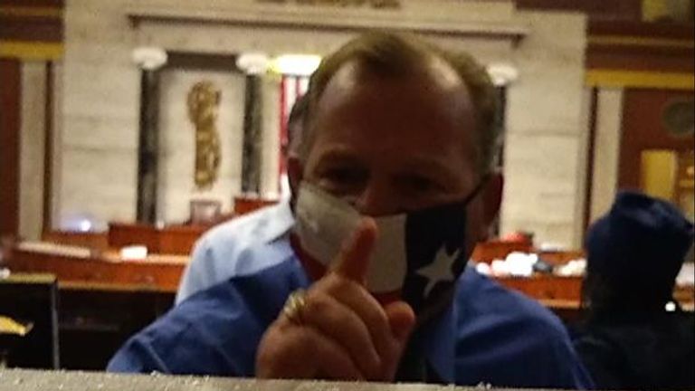 Rep. Troy Nehls confronts Capitol rioters