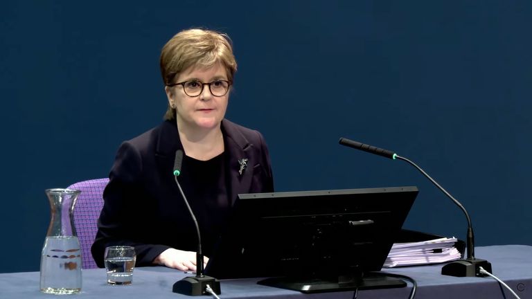 COVID inquiry: Nicola Sturgeon admits 'large part' of her wishes she ...