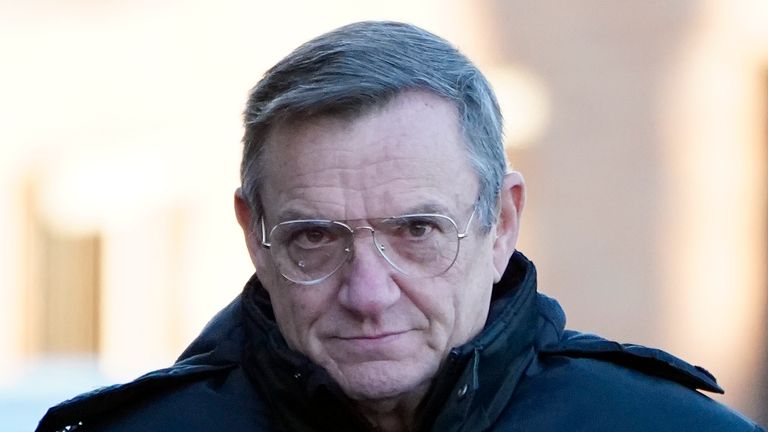 Former mayor of Winchester, Derek Green, outside Basingstoke Magistrates' Court