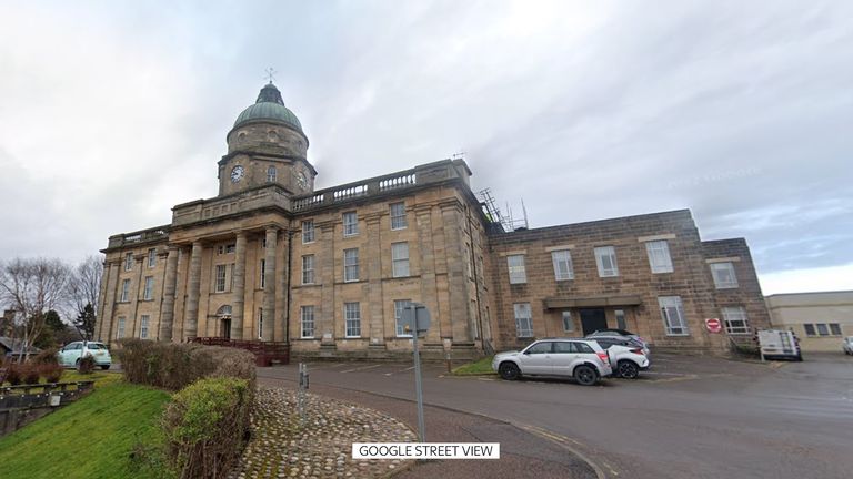 Dr Gray's Hospital in Elgin