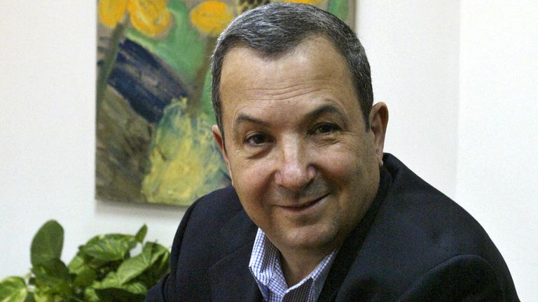Pic: AP
Former Israeli Prime Minister Ehud Barak smiles before speaking to the members of the media in Tel Aviv, Israel, Thursday Nov. 4, 2004. Barak announced his return to political life after a four-year absence in a bid to regain leadership of the Labor Party with the hope of running for Prime Minister in the next elections. (AP Photo/Ariel Schalit)