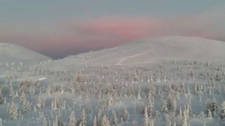 Finland 
avalanche
lapland