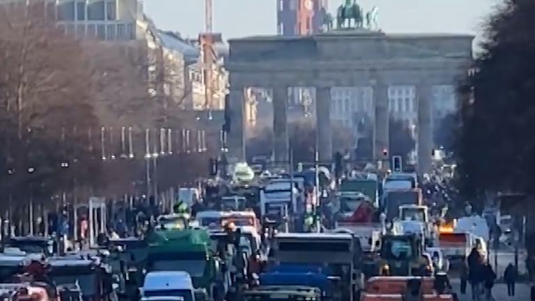 Germany farmers protest