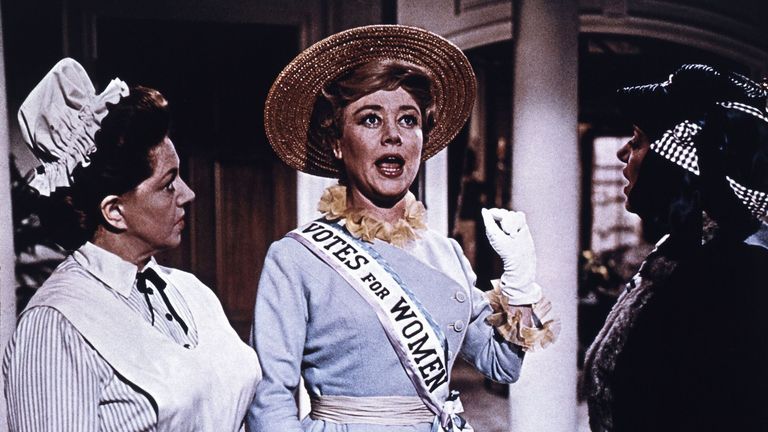 Glynis Johns in Mary Poppins in 1964. Pic: Rex/Glasshouse Images/Shutterstock