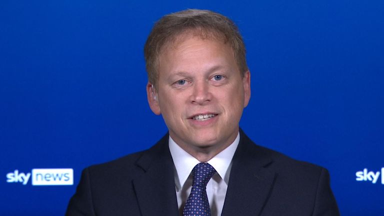 Grant Shapps clarifies government plans for the number of personnel in the army