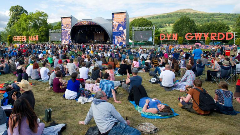 Green Man Festival. File pic: Matthew Horwood/WireImage/Alamy