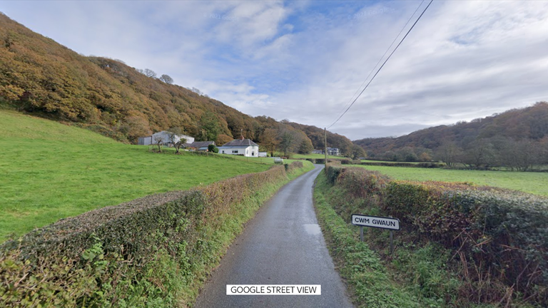 The Gwaun Valley in Pembrokeshire. Pic: Google
