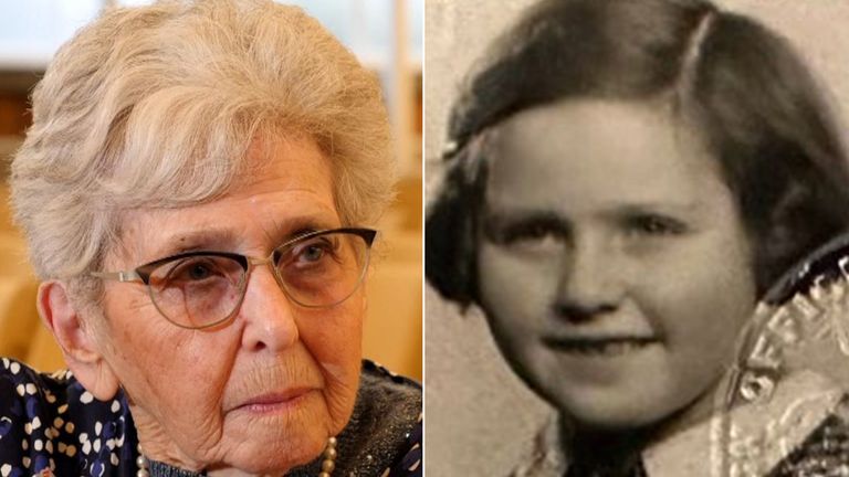 Credit - Lady Grenfell-Baines_AJR

Stills of Holocaust survivor Lady Milena Grenfell-Baines aged 94, and as a child.
