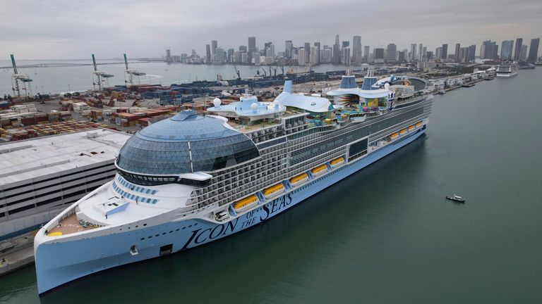 Icon of the Seas: World's largest cruise ship sets sail - Vimarsana News