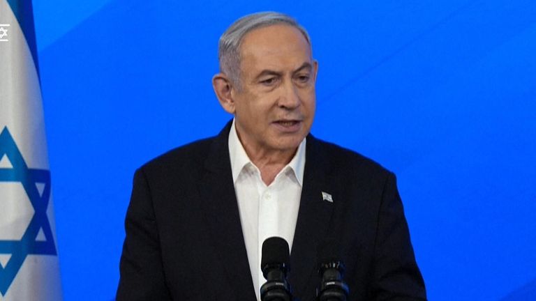 Israeli prime minister says &#39;Israel needs security control over all territory west of Jordan&#39;