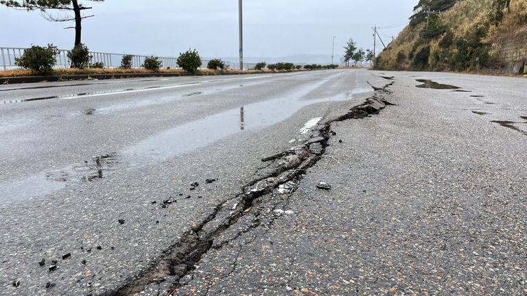 In one village, on Japan&#39;s Noto peninsular, entire streets of old traditional houses are, at best, damaged beyond what&#39;s habitable, surrounded by shattered glass and fallen beams and, at worst, have completed collapsed