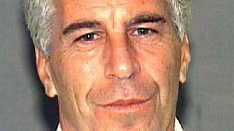 Jeffrey Epstein. Pic: US Department of Justice