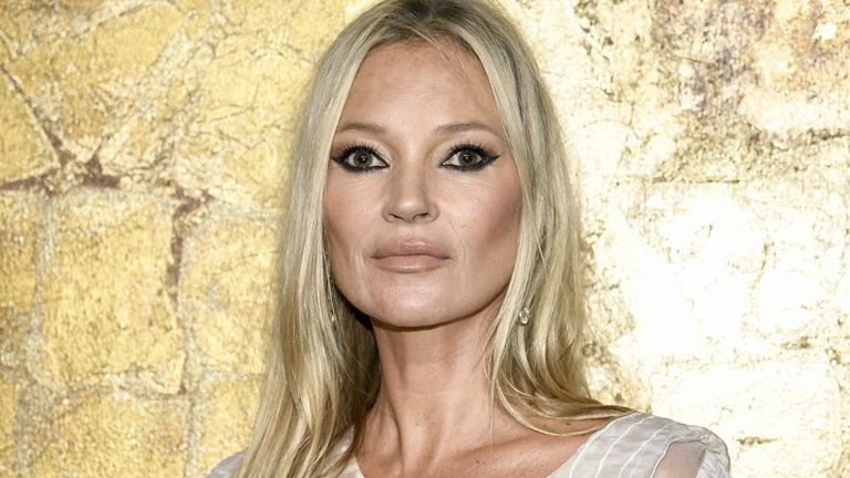 Kate Moss attends The Albies hosted by the Clooney Foundation for Justice at the New York Public Library on Thursday, Sept. 28, 2023, in New York. (Photo by Evan Agostini/Invision/AP)


