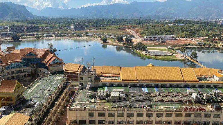 Laukkaing city in Shan state, northern Myanmar, has fallen to rebel forces. Pic: Kyaw Ko Lin