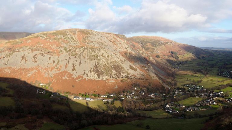 The fossils were found at a site in Carmarthenshire