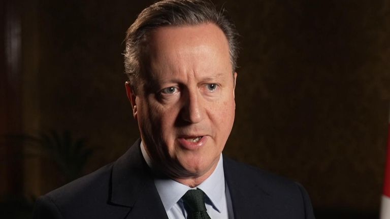 Lord Cameron confirms the RAF has struck Houthi targets in Yemen for a second time