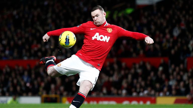 Wayne Rooney scored more than 250 goals for Manchester United. Pic: AP
