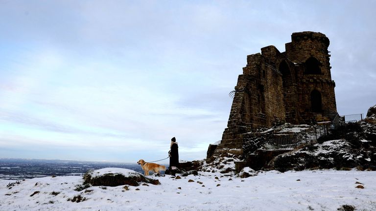 Mow Cop Castle, Staffordshire