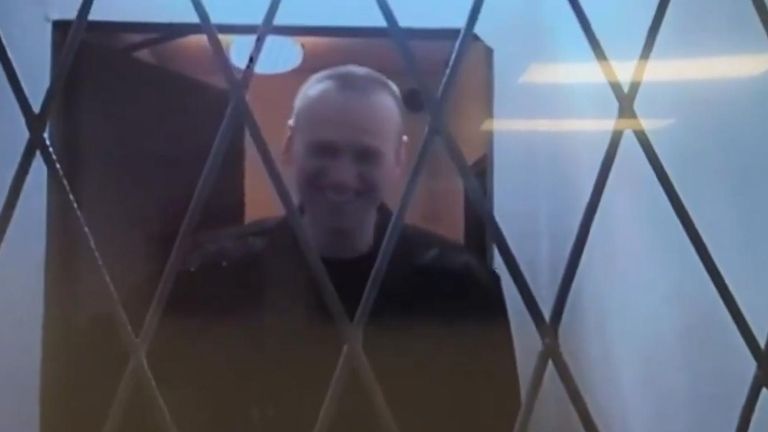 Russian opposition figure Alexei Navalny appeared in court in the Yamalo-Nenets region via video-link for the first time since his disappearance in December 2023.