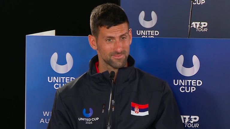 Djokovic stunned a press conference after responding to a reporter in Chinese