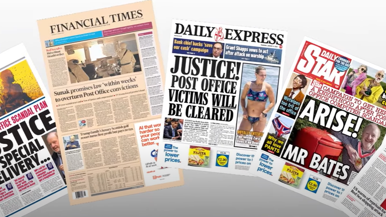Thursday's newspaper front pages - Vimarsana News