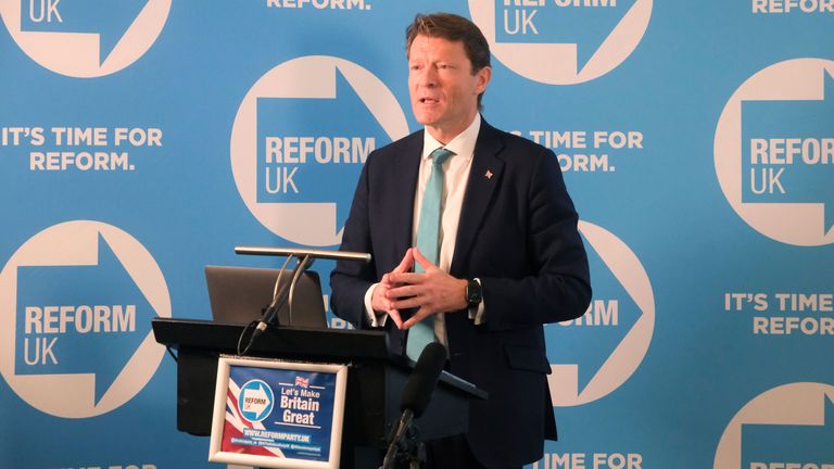 Reform UK press event: How Reform UK would make 2023 a success. Featuring: Richard Tice