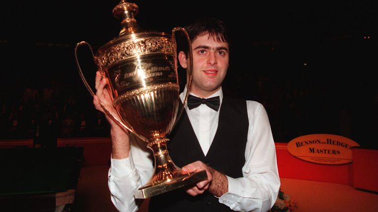 Ronnie O Sullivan becomes Hedges Masters champion at 19 in 1995