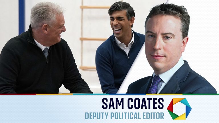 Lee Anderson (pictured with Rishi Sunak) and Brendan Clarke-Smith have quit as Tory deputy chairmen, putting more pressure on the PM