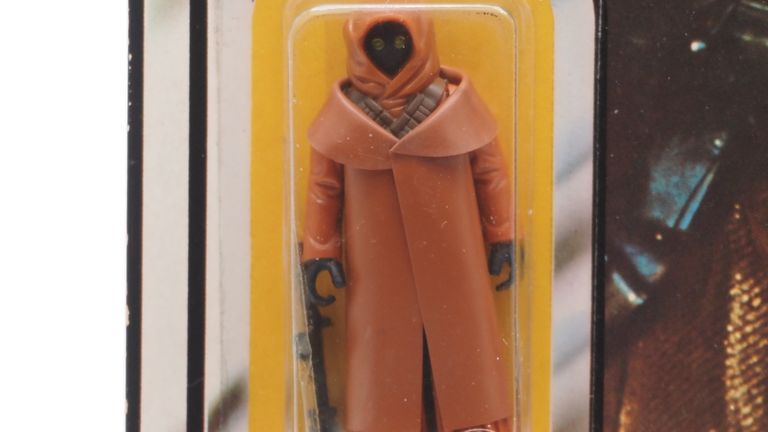 Star Wars Jawa figurine: Pic: Excalibur Auctions