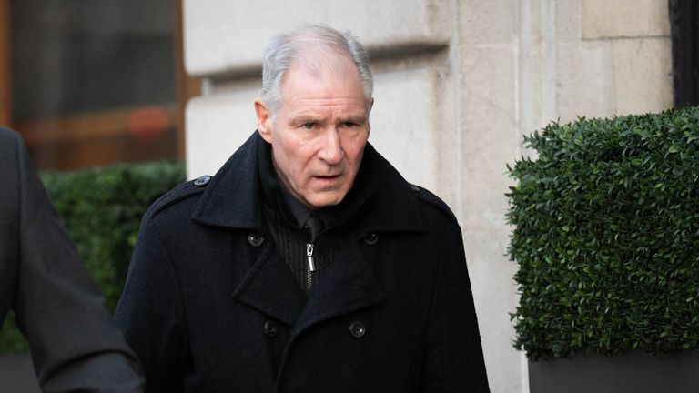 Post Office investigator Stephen Bradshaw arrives at Aldwych House, central London, to give evidence to phase four of the Post Office Horizon IT inquiry. Picture date: Thursday January 11, 2024.

