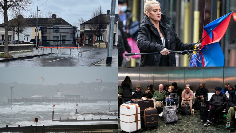 Storm Isha latest: Trains, flights and ferries cancelled; storm 'to bring 90mph winds'; 'tornado watch' zone issued for parts of UK - Vimarsana News