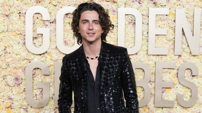 Kylie Jenner and Timothee Chalamet make first official appearance as couple at Golden Globes | Ents & Arts News