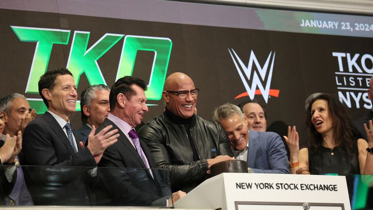 WWE last year became part of TKO Group, which also runs the UFC. Pic: Reuters