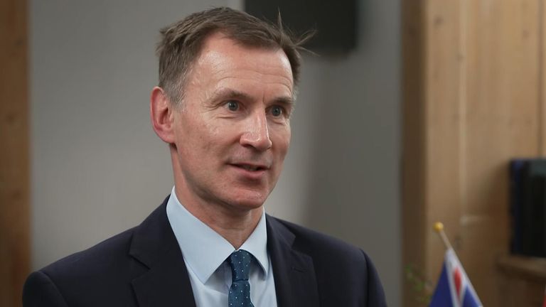 Jeremy Hunt says firm action is needed to stop Houthis &#39;pirate&#39; behaviour