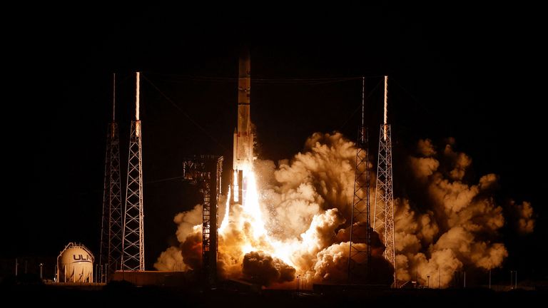  Vulcan rocket launches on its debut flight from Cape Canaveral