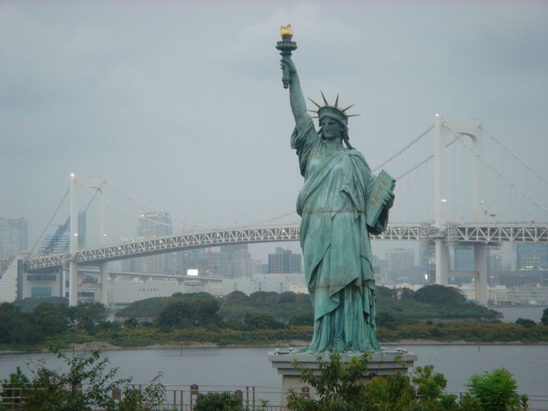 An address for a statue in a Japan, a small version of the Statue of Liberty, was accepted. Pic: Rob Fahey/Wikipedia/Flickr