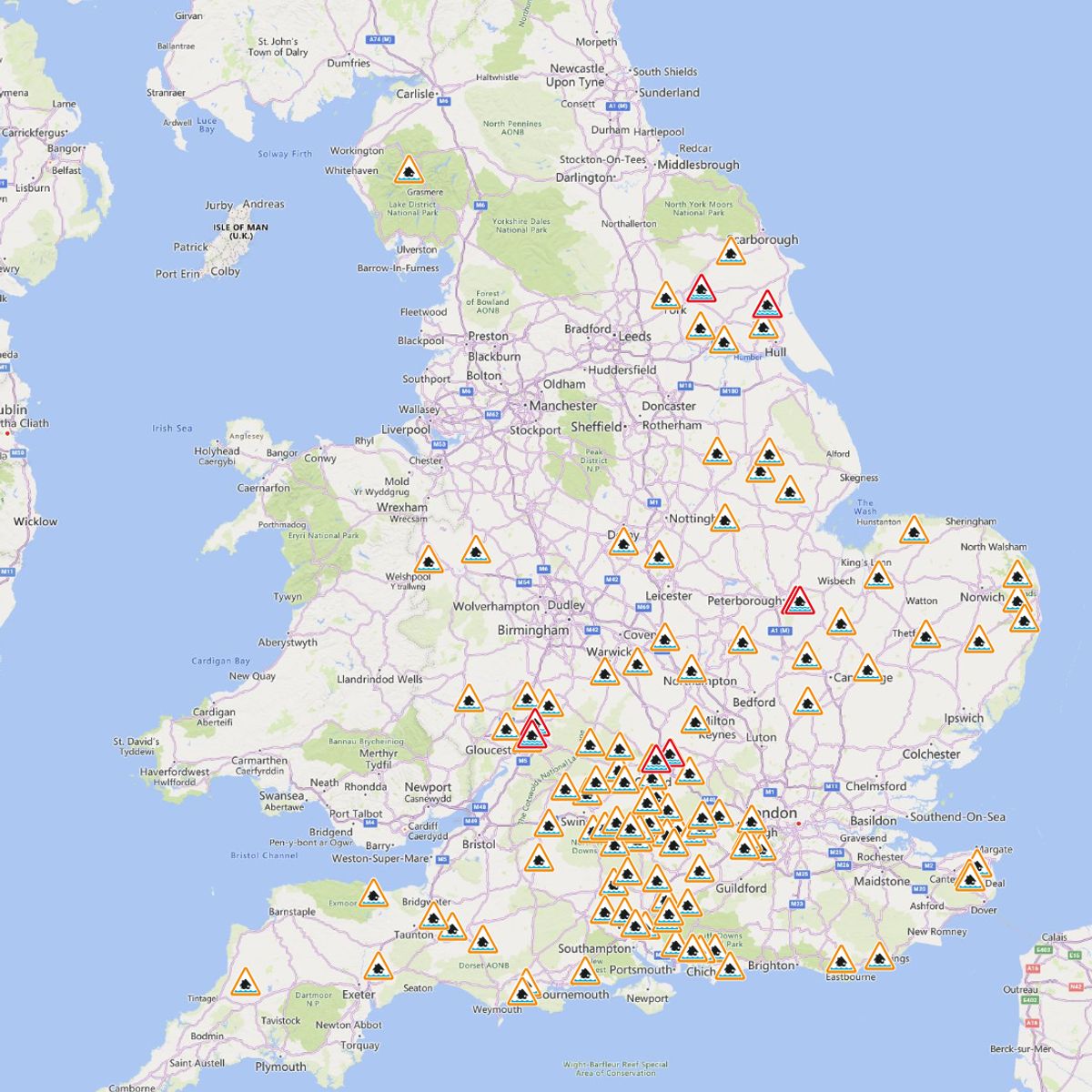 UK weather: Britons face weekend washout amid yellow warning for heavy ...