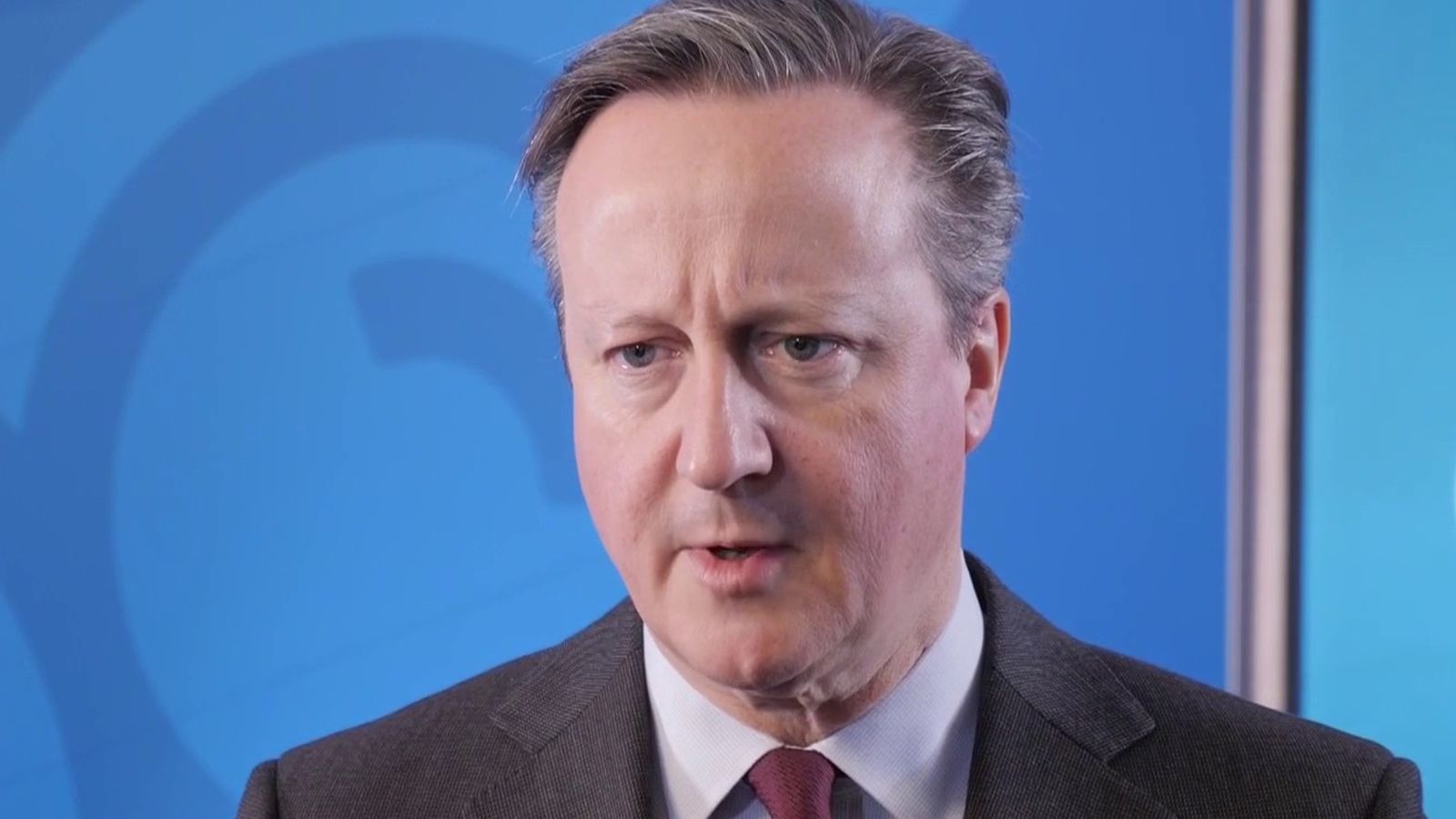 Lord Cameron says Russia 'outmatched' by Ukraine's allies who must 'make difference count'