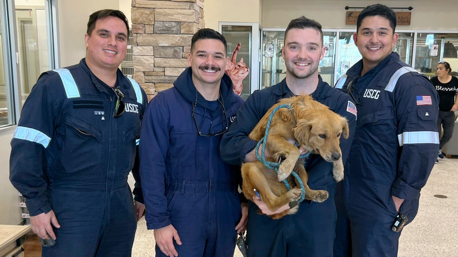 Dog rescued from shipping container in Texas port after being trapped ...