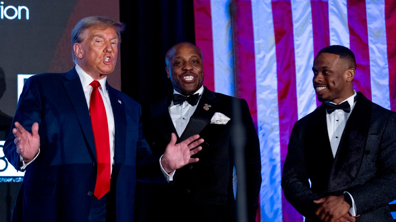 Donald Trump says his four criminal cases have boosted his support among black people