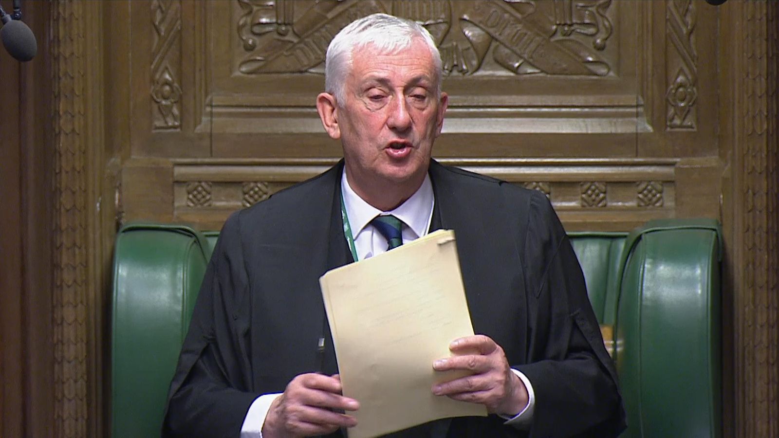 Emotional Speaker Sir Lindsay Hoyle says he is 'guilty of looking after MPs' facing 'frightening' threats