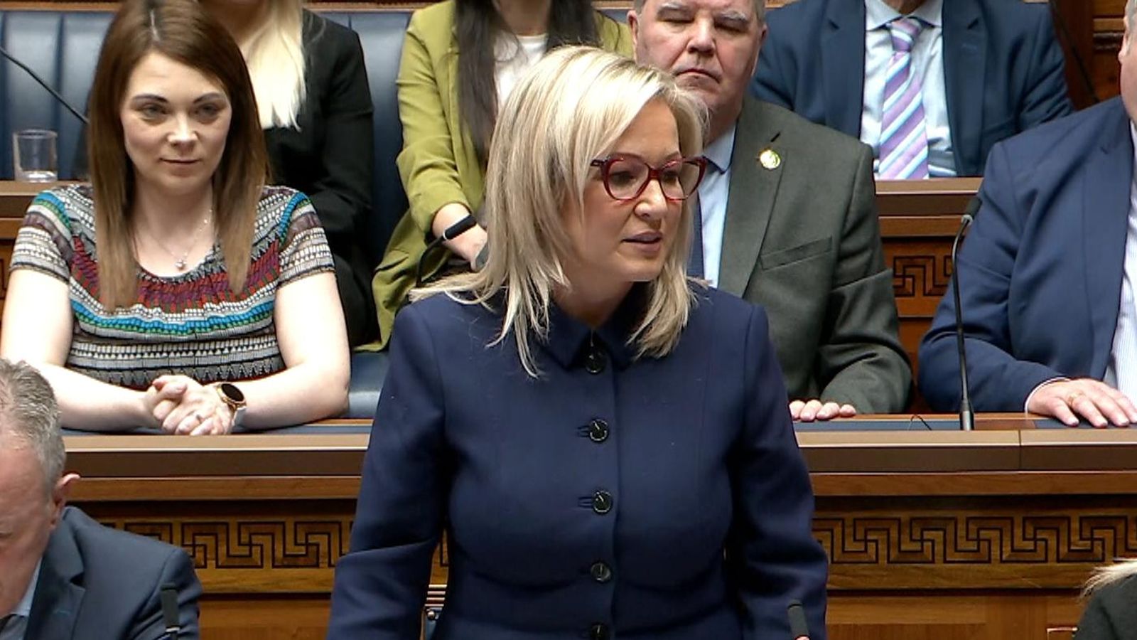 Michelle O'Neill sworn in as First Minister of Northern Ireland | UK ...