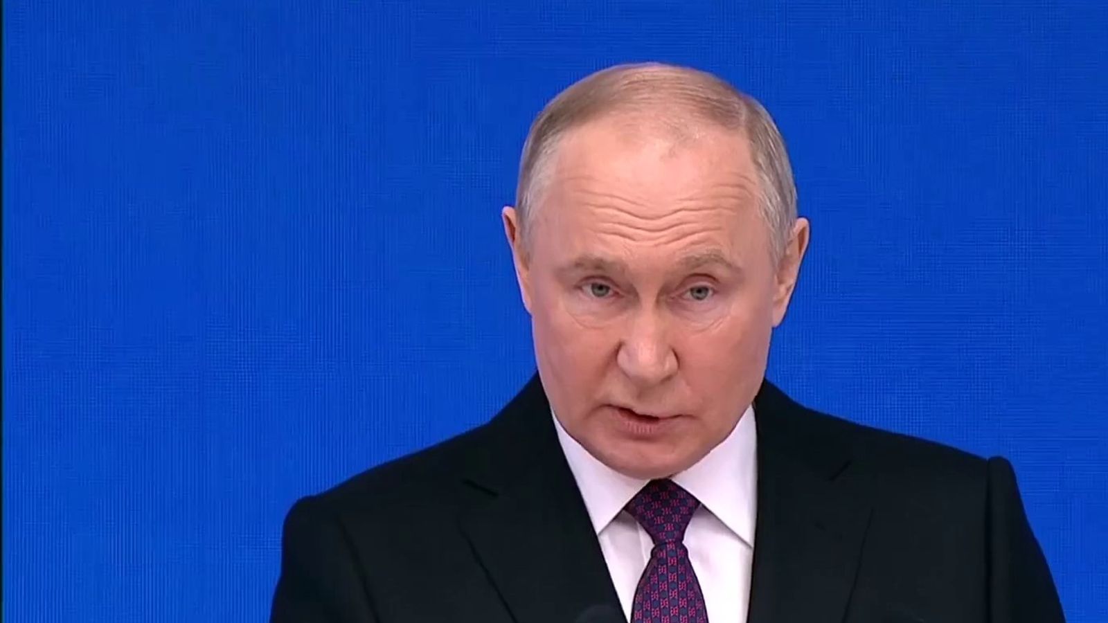 Vladimir Putin has given another nuclear warning to the West. | News UK